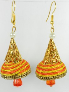 Silk Thread Earrings